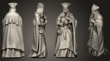 Figurines of people Healer 3d model